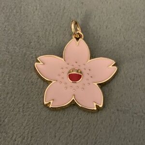 Blossom Pink Flower Necklace Pendant